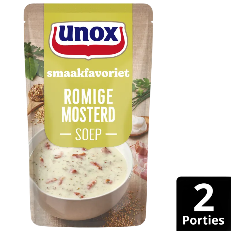 Unox Romige mosterdsoep