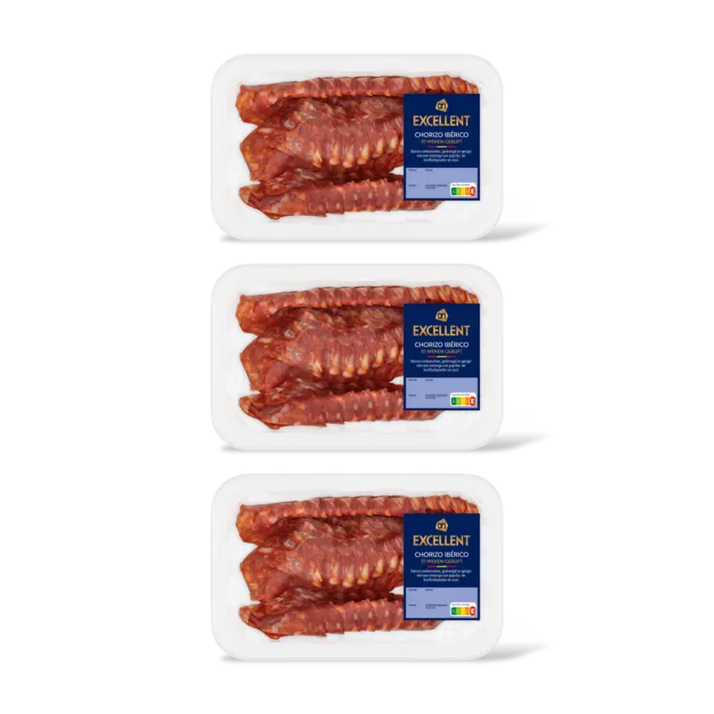 AH Excellent Chorizo Iberico 3-pack