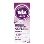 Isla keelpastilles cassis