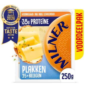 Milner Belegen 35+ Kaas Voordeelpak 250 g