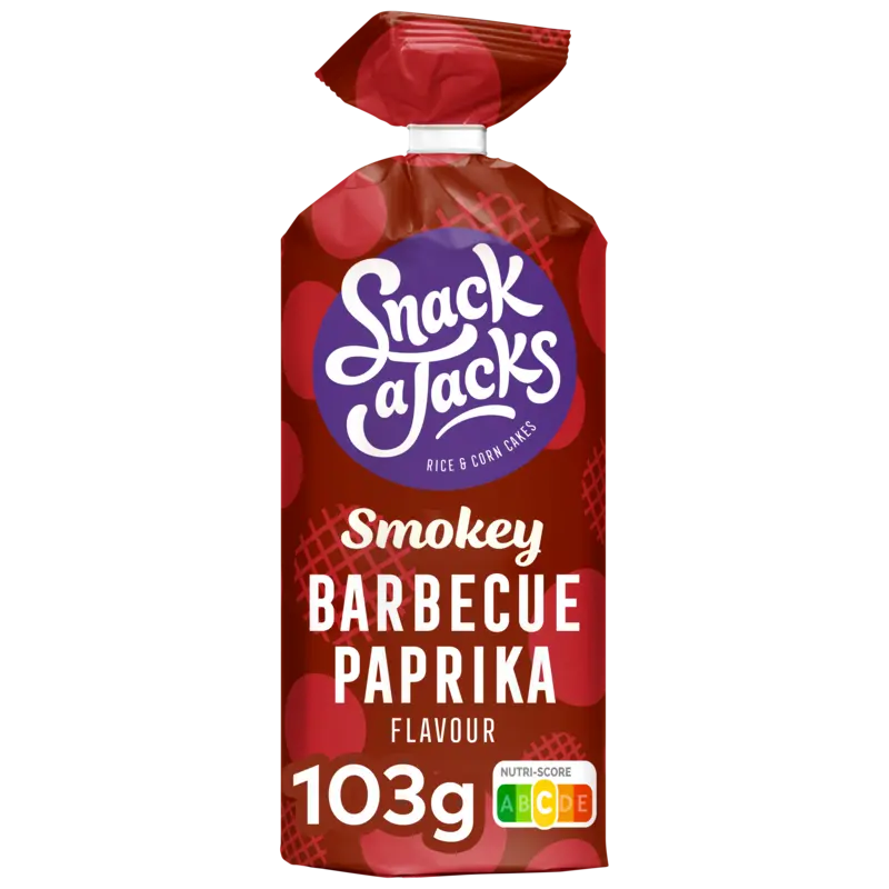 Snack a Jacks Smokey barbecue paprika