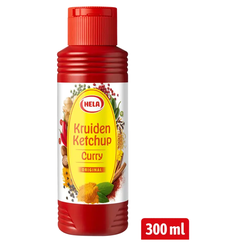 Hela Kruiden ketchup curry original