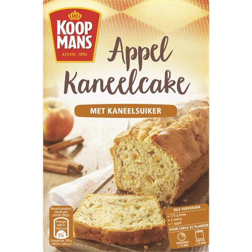 Koopmans Cake mix appel/kaneel