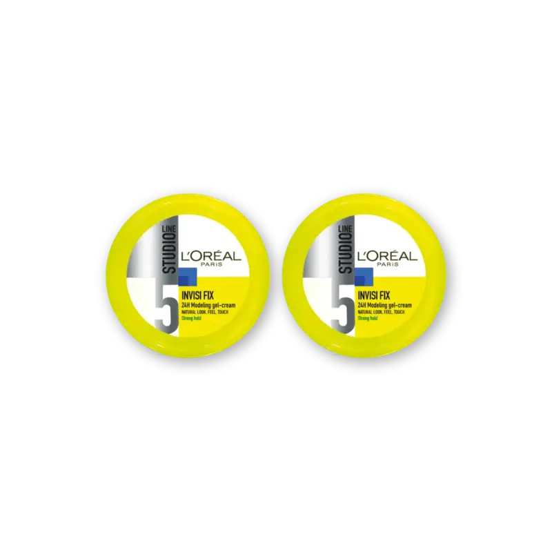 Studio Line Invisi Fix modeling gel-cream strong 2pk