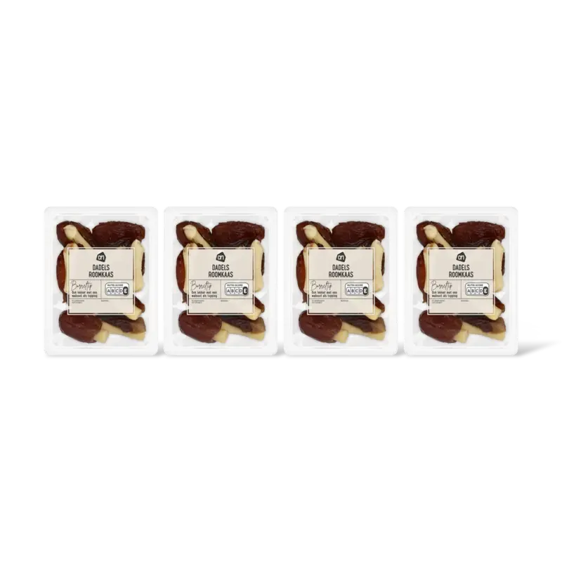 AH Dadels roomkaas 4-pack