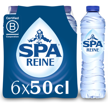 SPA REINE Natuurlijk Mineraalwater 6 x 50cl