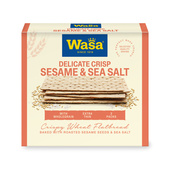 Wasa Delicate Crisp sesame & seasalt