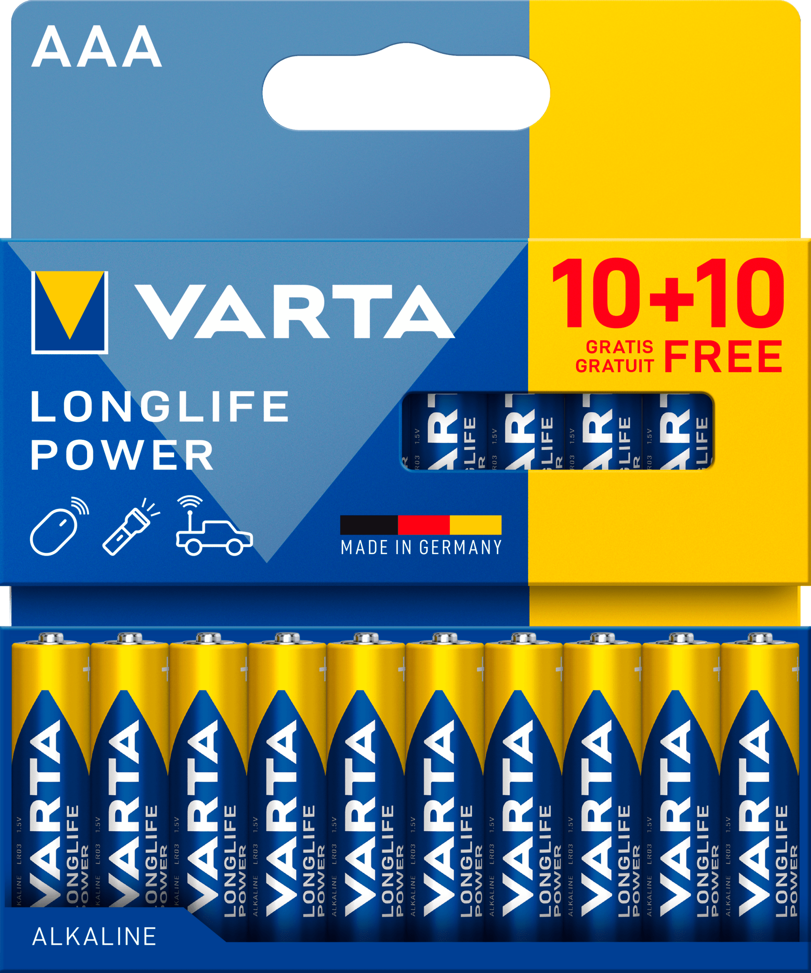 Varta Longlife AAA 10+10