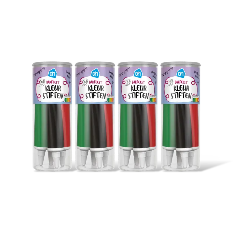 AH Bakfeest kleurstiften 4-pack