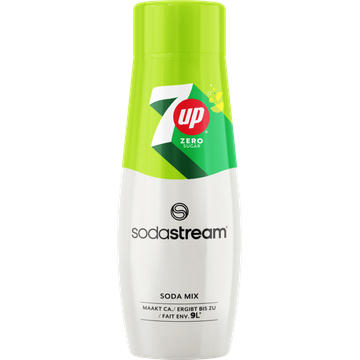 Sodastream 7 Up Zero Sugar Soda Mix 440 ml