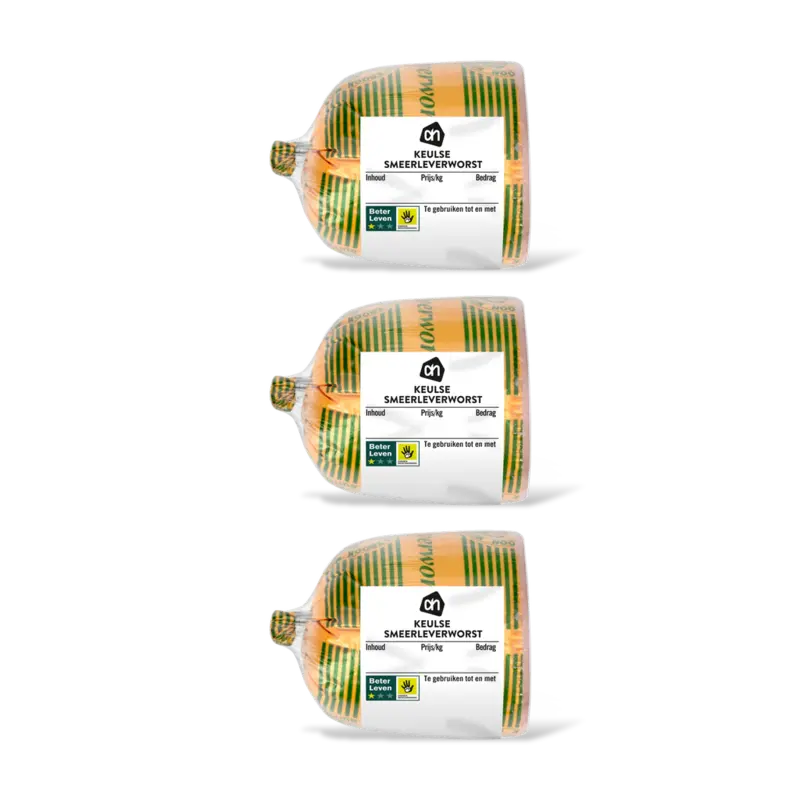AH Keulse smeerleverworst 3-pack