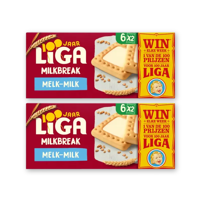 Liga Milkbreak Melk 2-pack