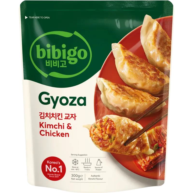 Bibigo Gyoza kimchi & chicken