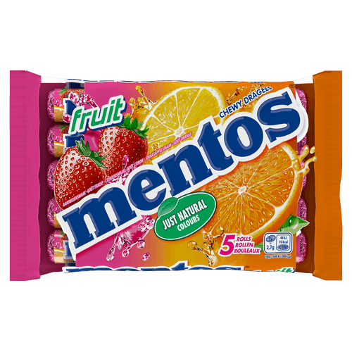 Mentos Fruit 5 stuks