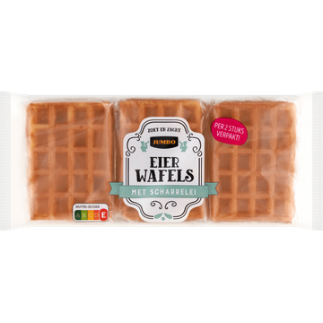 Jumbo Eierwafels met Scharrelei 6 x 2 Stuks