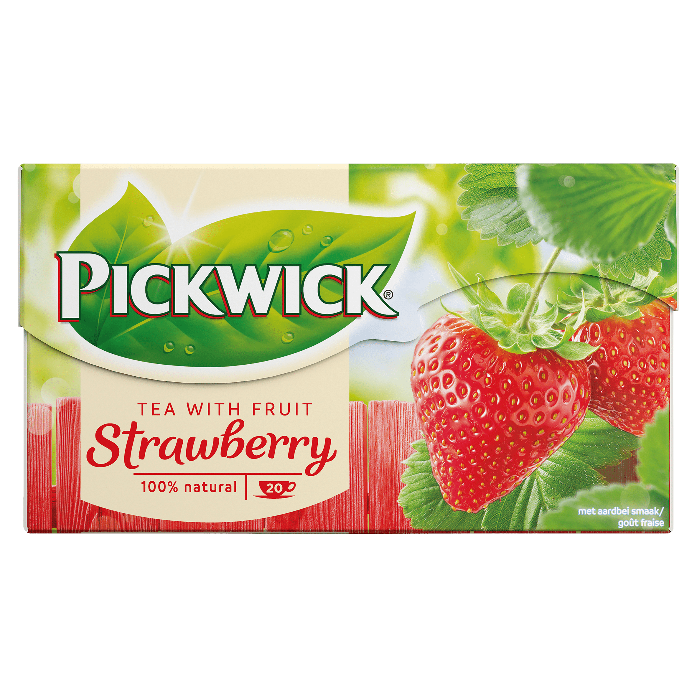 Pickwick Aardbei fruit thee