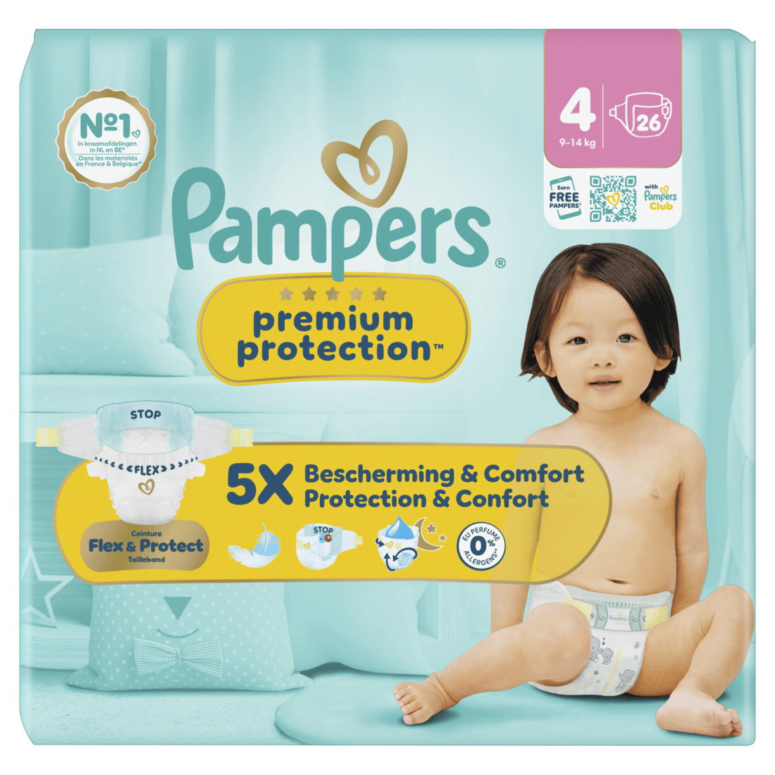Pampers Premium Protection maat 4