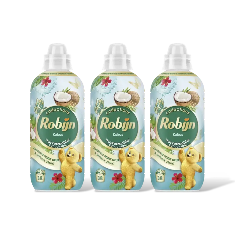 Robijn Wasverzachter kokos 3-pack