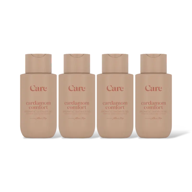 Care Cardamom comfort shower gel 4-pack