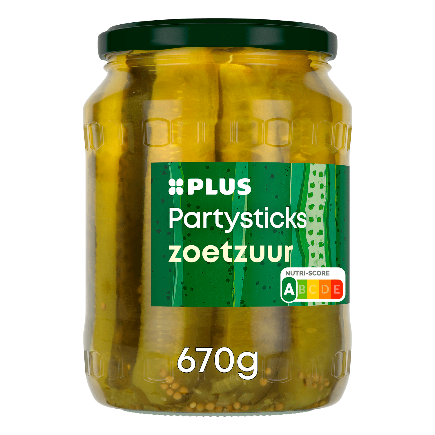 PLUS Augurken partysticks zoetzuur