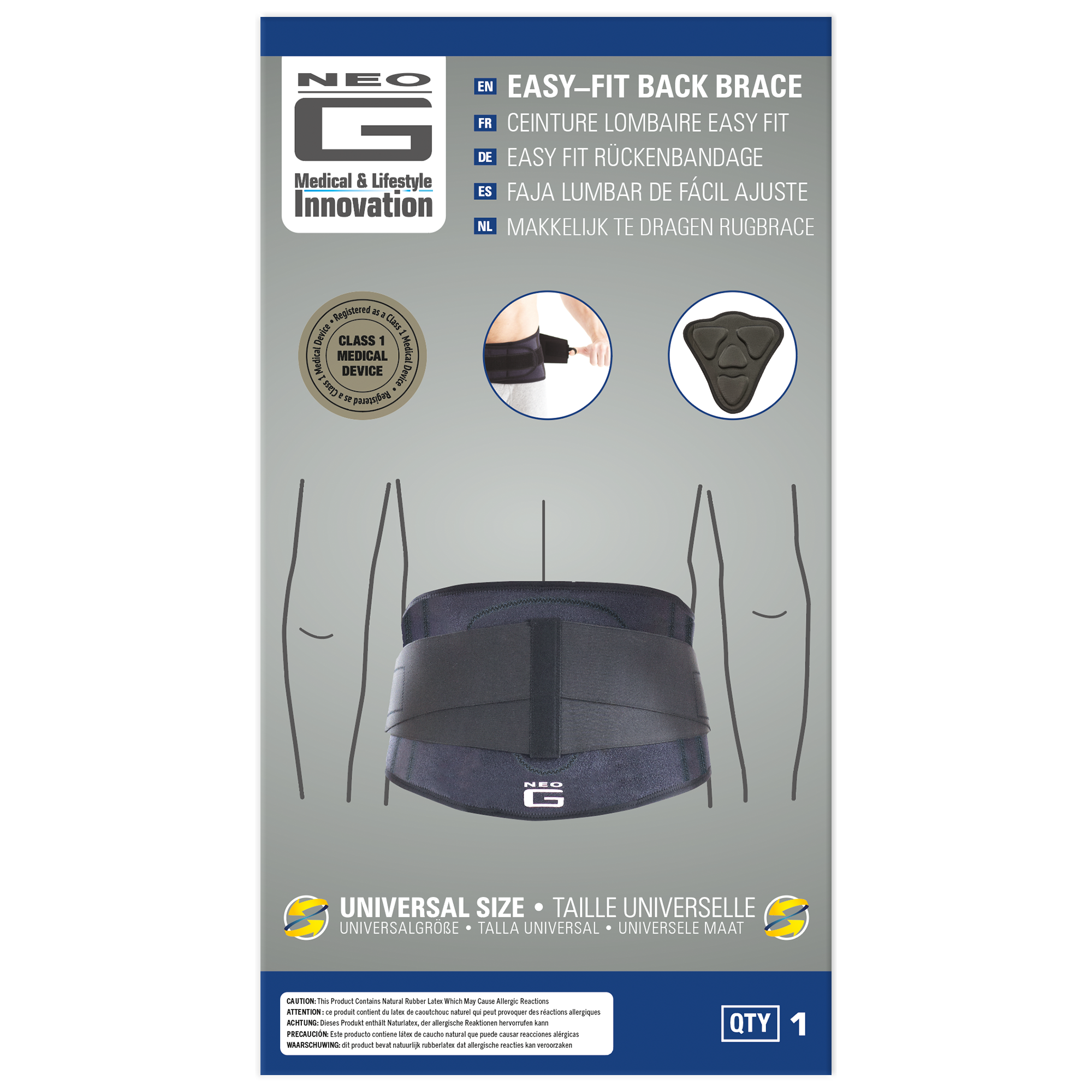 Neo G Easy Fit Rug Brace