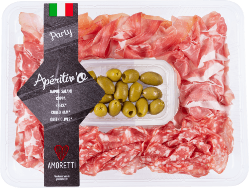 Aperitivo tapasschotel Amoretti