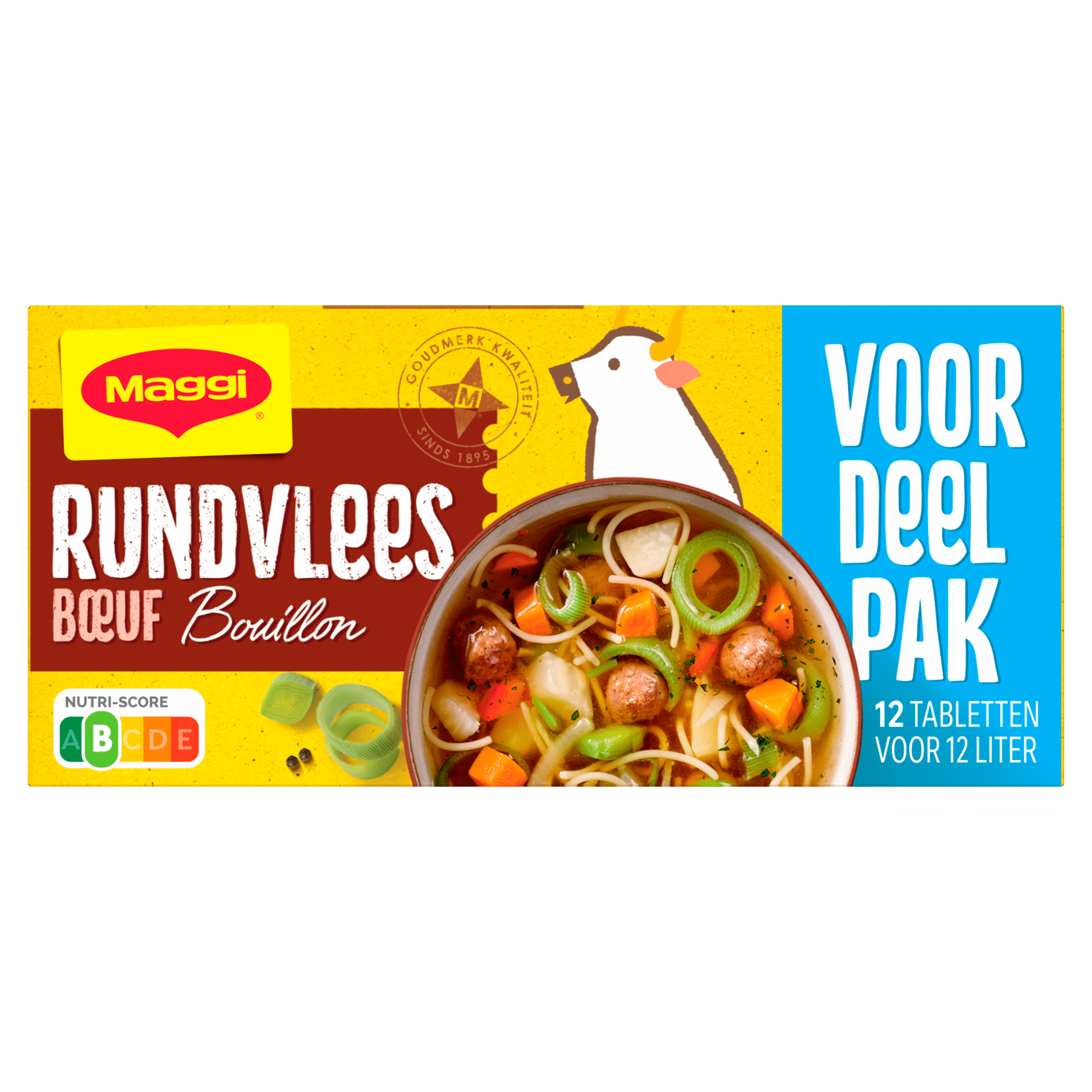 Maggi Bouillon rundvlees 12 blokjes