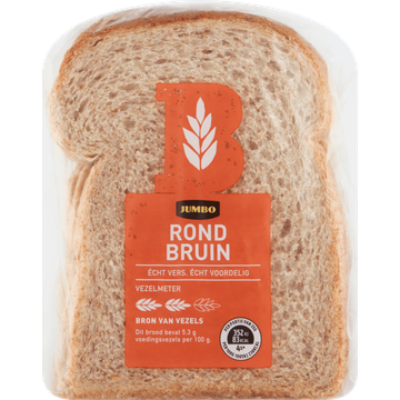 Jumbo - Rond Bruin - Half