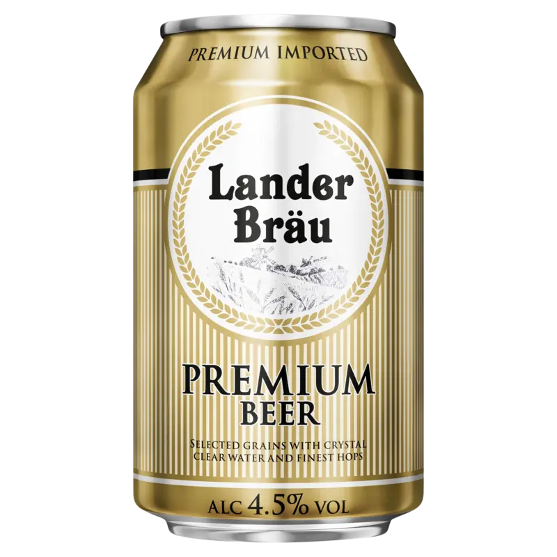 Lander bräu Premium beer