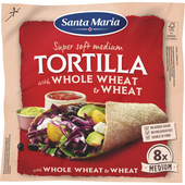 Santa Maria wrap medium whole wheat and wheat