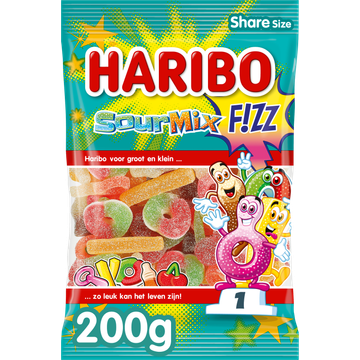 Haribo Sour Mix F!ZZ 200 g