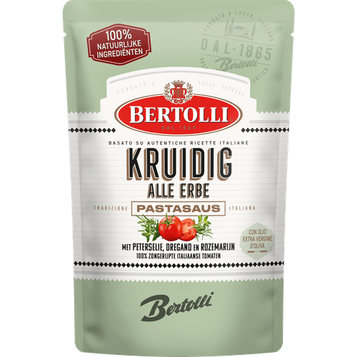 Bertolli Pastasaus in zak kruidig