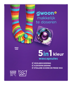 G'woon Wascapsules Kleur