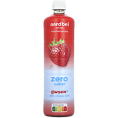 g'woon siroop 0% suiker aardbei