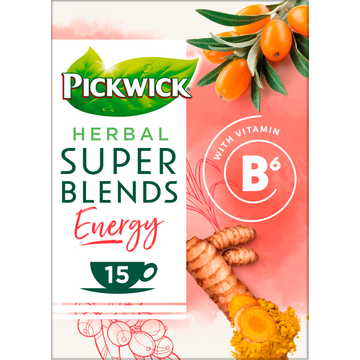 Pickwick Herbal Super Blends Energy Kruidenthee