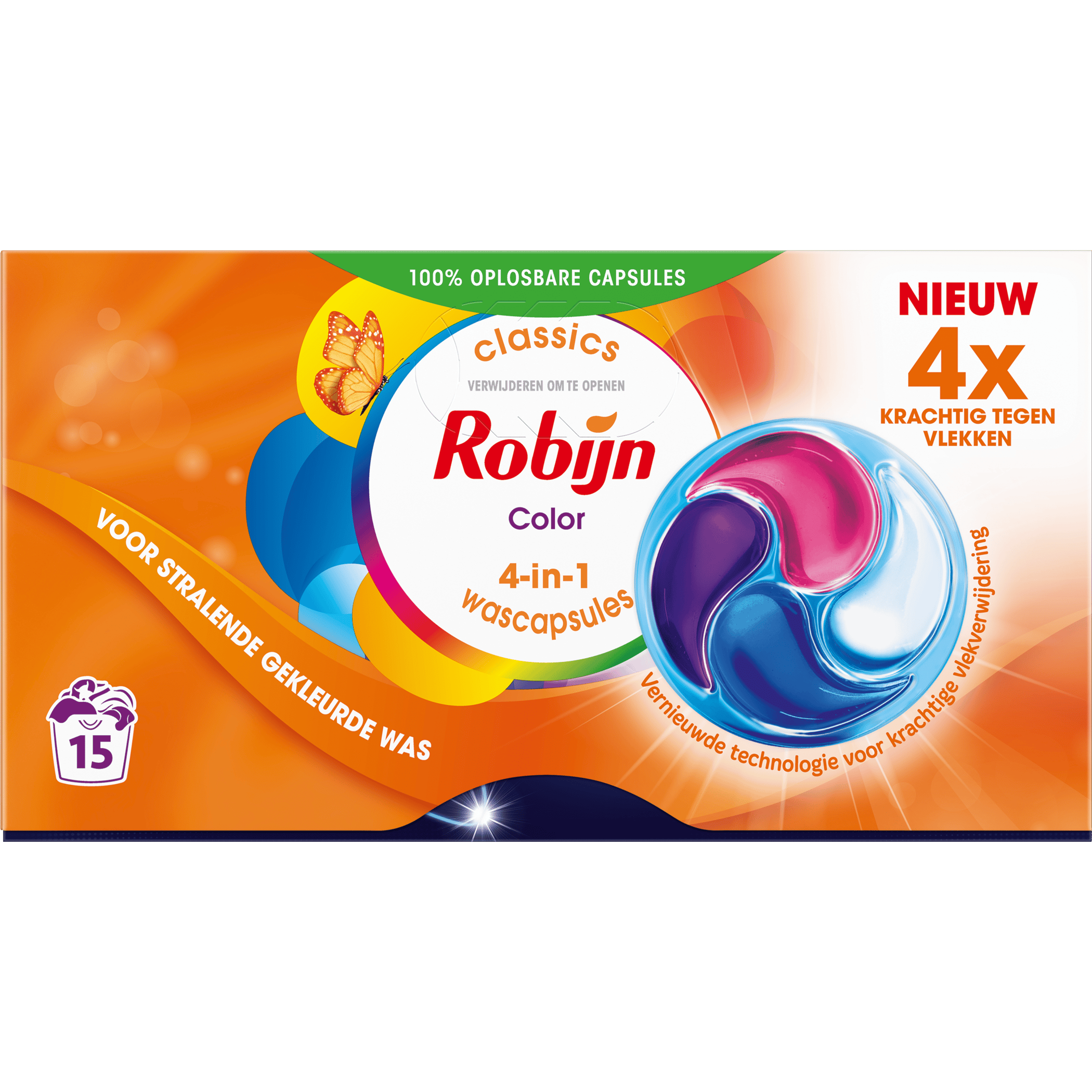 Robijn 3-in-1 classics capsules color