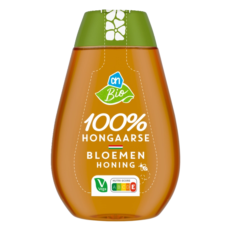 AH Biologisch 100% Hongaarse Bloemenhoning