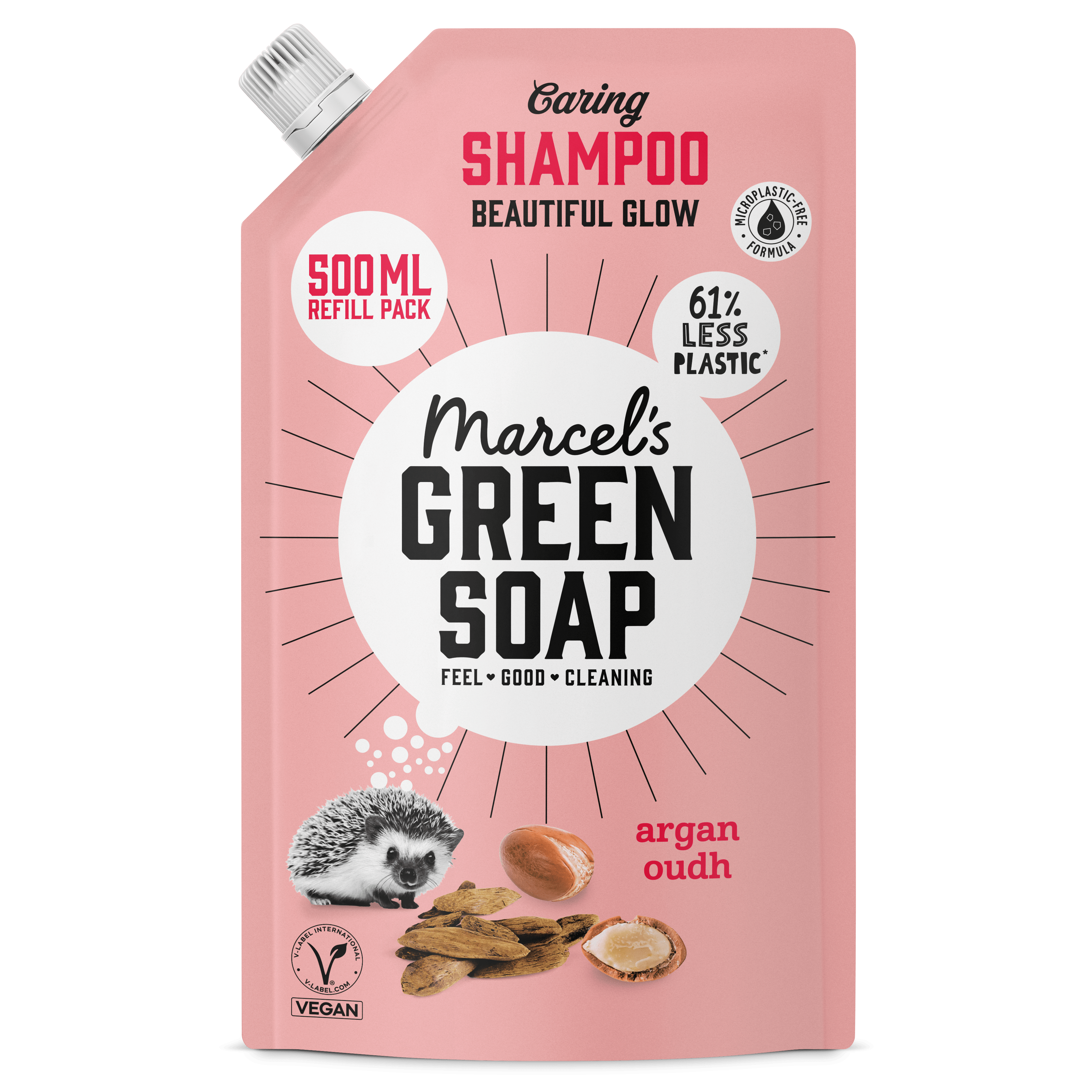 Marcel's Green Soap Shampoo Navulling Argan & Oudh