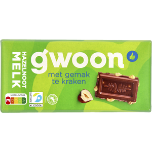 G'woon Tablet Melk Hazelnoot