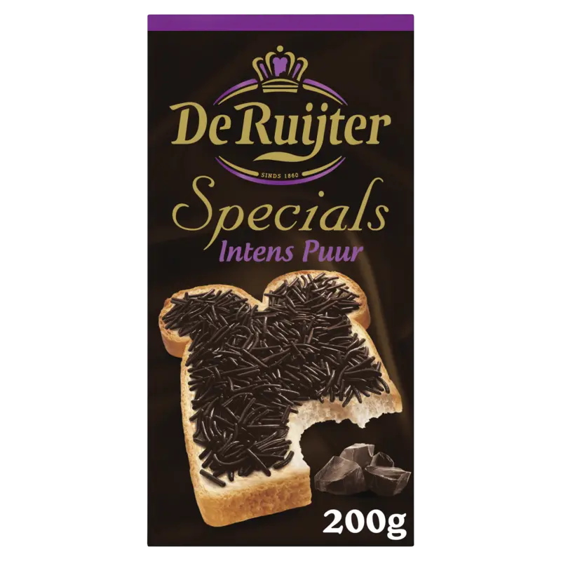 De Ruijter Specials hagelslag intens puur