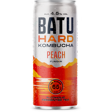 Batu Hard Kombucha Peach 250ML