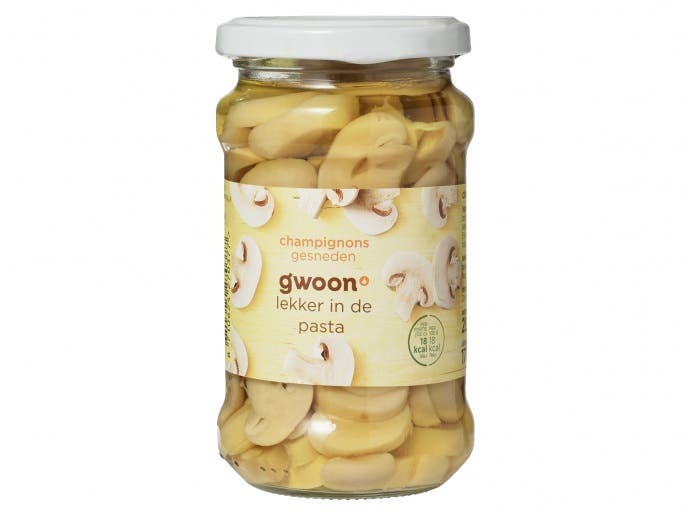 Champignon gesneden