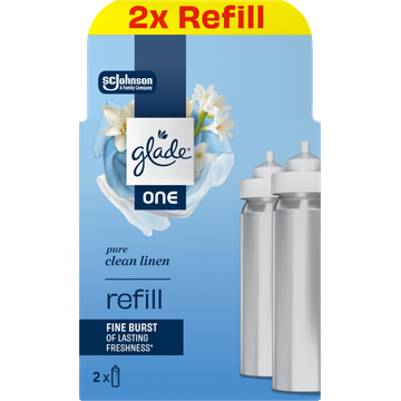Glade One Pure Clean Linen Refill 2 x 10 ml