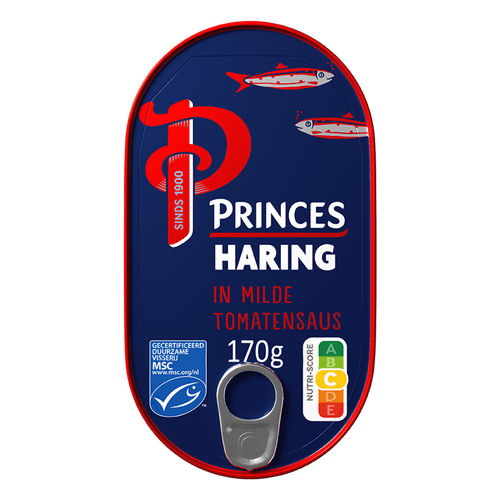 Princes Haringfilet in milde tomatensaus