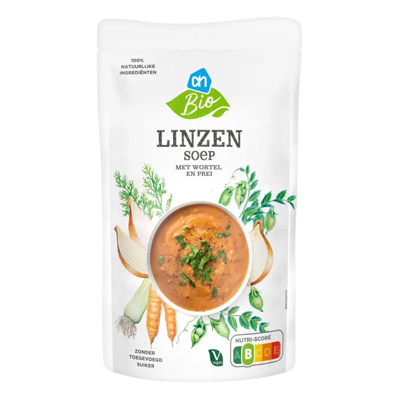 AH Biologisch Linzensoep