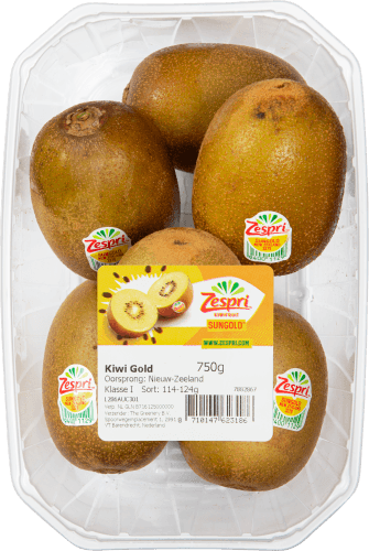 Zespri Kiwi gold verpakt