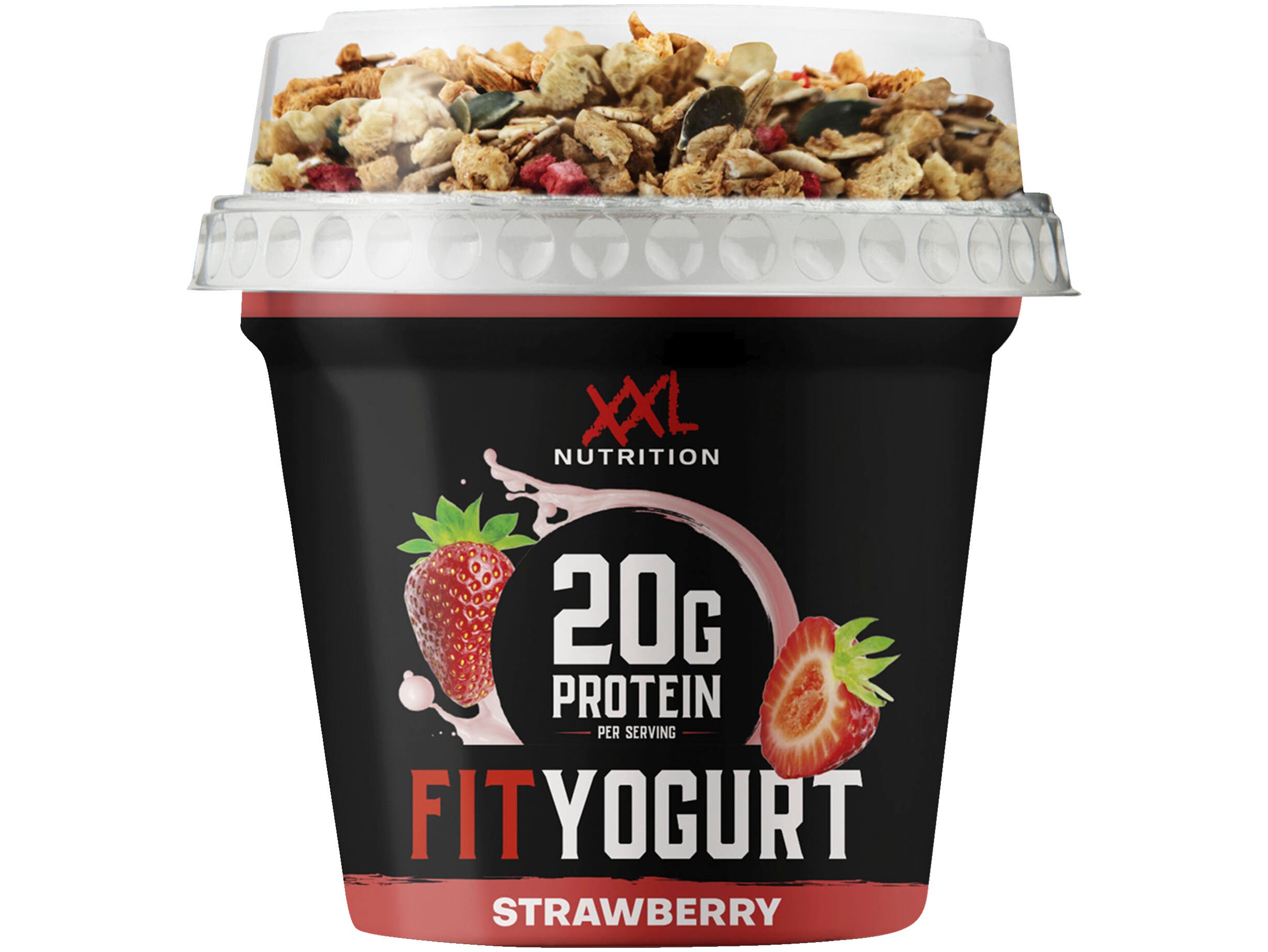 Xxl fit yoghurt granola aardbei