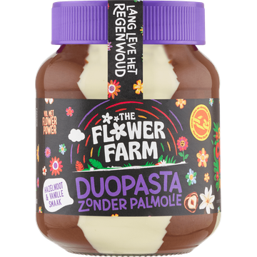 The Flower Farm Duopasta zonder Palmolie met Shea 375g
