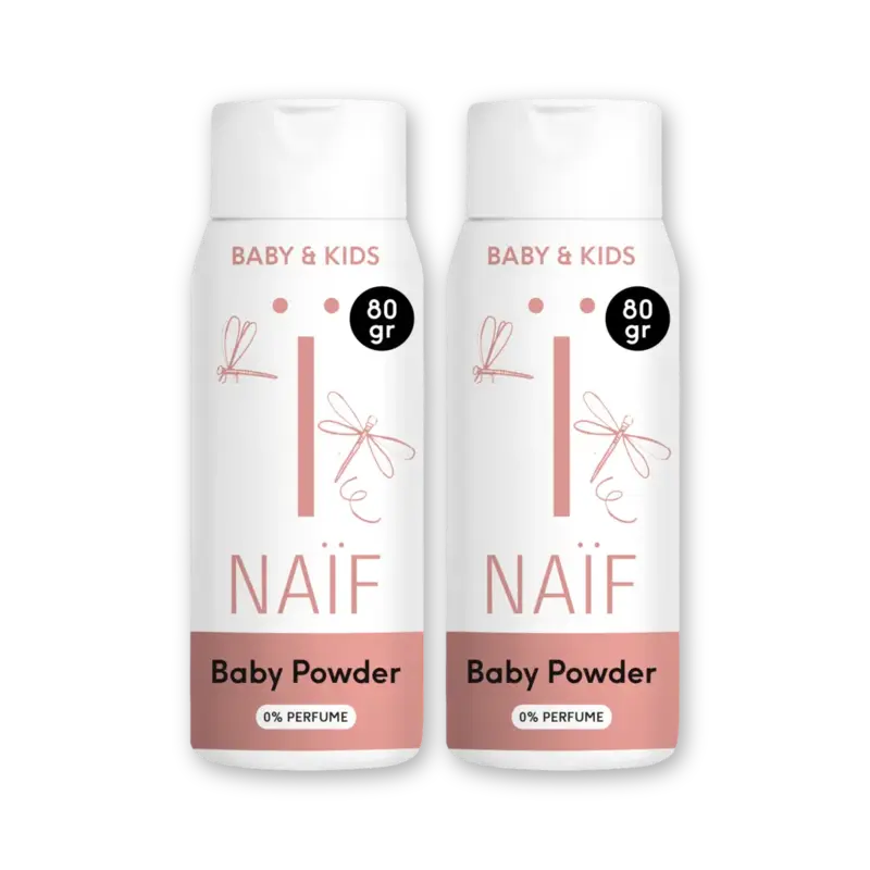 Naïf Babypoeder 2-pack