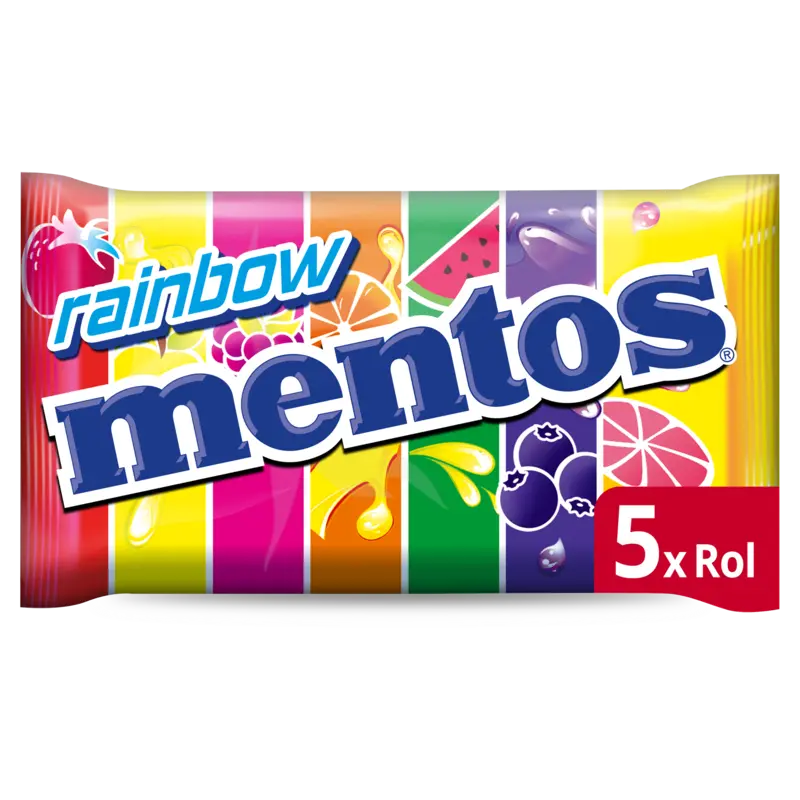 Mentos Rainbow 5-pack